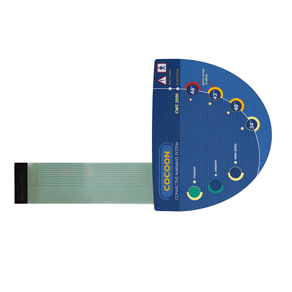 Convex panel, LED light touch type